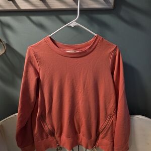 Michael Kors Vibrant Orange Top